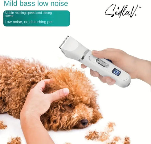SEDLAV Trimmers Trimming Professional-Grade Electric Pet Clipper Dog Grooming Kit with Quiet Motor - Dog Paw for Small