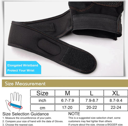 SUJAYU Workout Gloves, Gym Gloves for Men, Wrist Wraps Lifting Wrist Wraps Gloves for Working Out, Hand Out Gloves