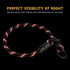 BronzeDog Rope Pro Training Dog Collar, Braided No Pull Quick Release Lead for Small Medium Large Dogs (M - 19.7" Long,