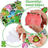 Frog Bucket Hat or Cow Flamingo Hat with 50 Stickers, Summer Outdoor Foldable Wide Brim Fishing Hat