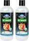 Premium Grade Pet Shampoo for Dogs and Cats, 20 Ounce Bottle, 2-Pack - Veterinary Strength and Odor Eliminator Formula