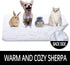LOCHAS Luxury Fluffy Dog Blanket - Extra Soft and Warm Sherpa Fleece Pet Blankets for Dogs Cats - Plush Furry Faux Fur