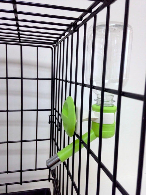 Choco Nose No-Drip Dog Water Bottle/Feeder - 11.2 oz, Apple Green (H590) for Small-Medium Animals