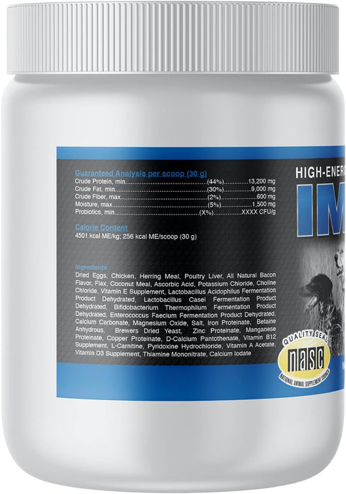 Annamaet Impact High-Energy Dense Nutrition Supplement for Dogs - 1 lb Helps Support Healthy Weight in Canine Athletes,