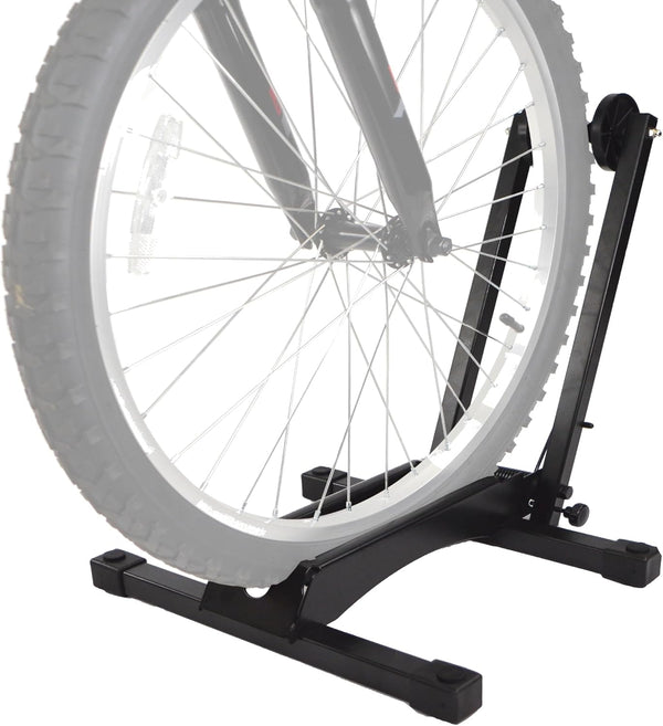 Lumintrail Foldable Bike Floor Storage Stand for Mountain and Road Bicycles