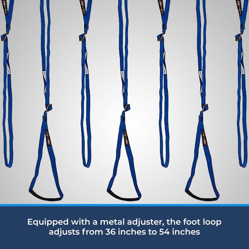 Rock N Rescue RNR Poseidon Foot Ascender Loop - Made in USA Arborist Gear, Adjustable