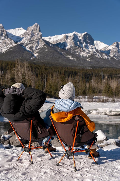 Advnture Club Backpacking 330 Lbs Portable Camping Chair - Lightweight, Compact, Foldable & Sturdy | Chair for Camping