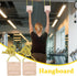 Generic 2 Climbing Hangboard - Piece Grip Training Equipment | Adjustable Fingerboard with Multiple Holds & Durable