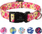 Maca Bates Designer Cute Dog Collar with Rose Flower, Spring Collars for Small, Medium, Large Chihuahua and Pitbull