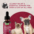 100% 1 oz Animal Essentials Seasonal Allergy Treatment for Dogs - Liquid Herbal Support for Dogs & Cats, Wellness