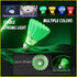 LED Badminton Shuttlecocks, Colourful Lighting Birdies, Plastic Nylon Shuttlecock, Glow in The Dark Birdie Balls (4/5/6