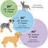 Furhaven 26" Round Memory Foam Dog Bed for Medium/Small Dogs, Removable Washable Cover, Espresso
