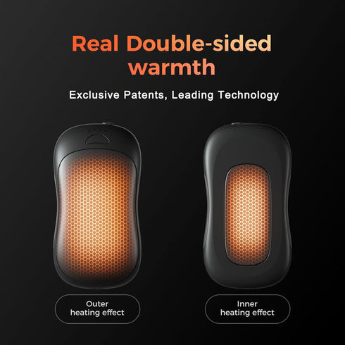 OCOOPA UT3 PRO Hand Warmers Rechargeable 2 Pack, Magnetic Double-Sided Heating, Lasting Warmth Up to 9 Hours