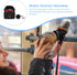 Rypet Soft Mesh Animal Harness and Leash - No Pull Comfort Padded Vest with Safe Bell for Small Pet (Black M)