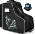 Skate Bag for Adults Roller Skates, Large Capacity Ice Skates Carry Bag with Adjustable Shoulder Strap, Nylon Inline