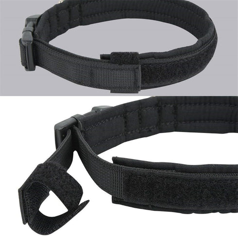 EXCELLENT ELITE SPANKER Adjustable Nylon Puppy Dog Collar, Soft Padded Heavy Duty Quick-Release Buckle for Small Medium