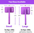 Dog Slicker Brush, Best for Poodles, Doodles, Long Haired Dogs, Perfect for Dematting & Detangling, Large