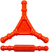 SodaPup Unstoppables Connectors, 2 Pack, Non-Toxic PETstrong Nylon Treat Dispenser Chew Toys for Medium & Large Dogs,