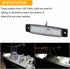 PSEQT LED Boat Interior Lights | Marine Courtesy Light Strip for Fishing, Pontoon, Kayak, Yacht (White 10Pcs)