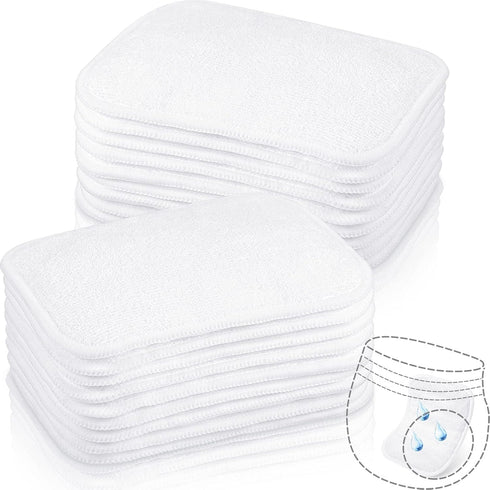 20 Pieces Dog Diaper Pads Washable Reusable Replaceable Diapers Liner Pads for