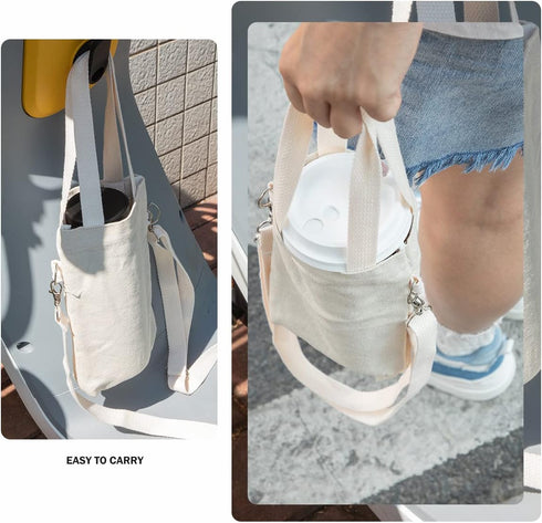 cyclopes Water Bottle Bag,Water Bottle Carrier Bag, Reusable Insulated Coffee Cup Carrier, Portable Drink Holder