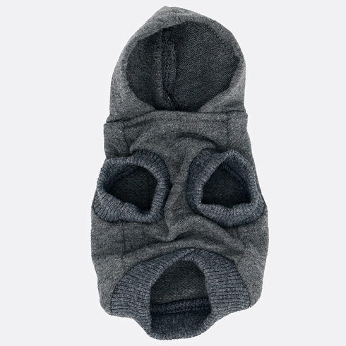 LOPHIPETS Dog Cotton Hoodies Sweatshirts for Small Dogs, Chihuahua Puppy Clothes, Charcoal/XS
