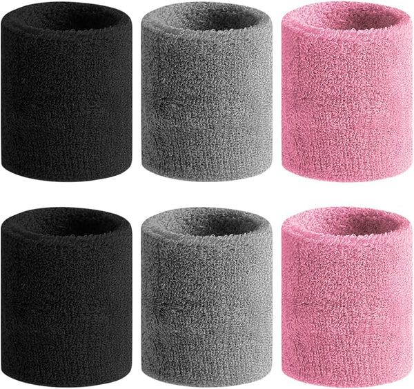 BEACE Sweatbands Sports Wristband for Men & Women - Moisture Wicking Athletic