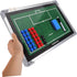 VALICLUD Soccer Coaching Board Aluminum Alloy Football Whiteboard Magnetic Dry Erase Portable Sports Match Planning