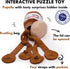 Dog Puzzle Toy, Interactive Enrichment Toy for Boredom, Hide and Seek Snuffle Crinkle Toys