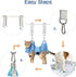 Pet Grooming Hammock for Cats & Dogs, Dog Sling for Nail Clipping/Trimming (X-Small)