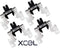 XCEL Drive Assembly Lever Replacement Blade for Pet Clippers, Pack of 4.