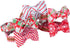 Lionet Paws Christmas Dog Collar with Bowtie - Adjustable, Comfortable, Metal Buckle for XL Dogs, Neck 16-26in
