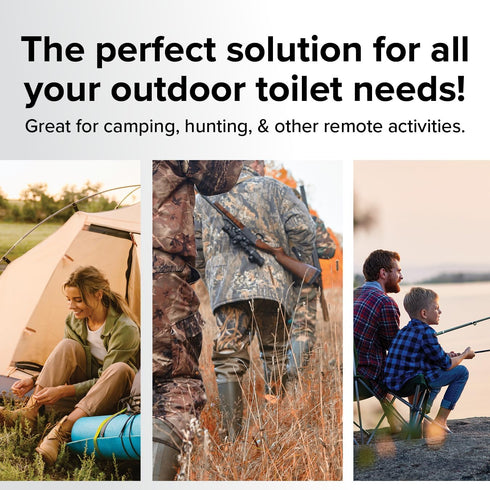 5 3 (41546) Camco Bucket Toilet Seat with Lid - Converts Standard Gallon Bucket into Portable Toilet for Camping