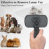 Self Cleaning Slicker Brush for Dogs & Cats - Skin Friendly Grooming Brush for Shedding and Deshedding