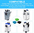Replacement Aquarium Canister Filter Pad Sponges, 9 Pcs Compatible with HW-304B/404B/704B/3000 CF500