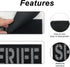 Reflective Laser Cut Sheriff Patch Small 4x1.4 inch Subdued Black for Tactical Vest Bags Backpacks