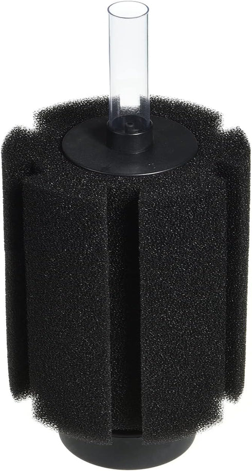 ALEGI Bio Sponge Filter with Ceramic Media for Clear Aquariums, 2 Pack (10-40 Gallon) for Betta Fry Shrimp Tiny Fish