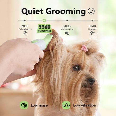 4 1 Trimmer Dog Grooming Kit, in Pet Clippers for Grooming Supplies, Cordless Dog Paw Nail Grinder, Professional Long