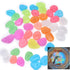 Oubest Glow in The Dark Pebbles, Multi-Colored Glow Stones for Garden, Fish Tank, Walkway, Plant Pots (200)