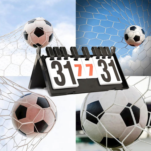 Portable Digital Scoreboard | Ping Pong Score Keeper for Tennis, Soccer, Football Sports | Best Coaches Gifts Idea for