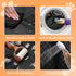 Mlivrom Scratchproof Dog Car Seat Cover For Back Seat, Waterproof Back Seat Pet Cover For Dogs With Mesh Window,Storage