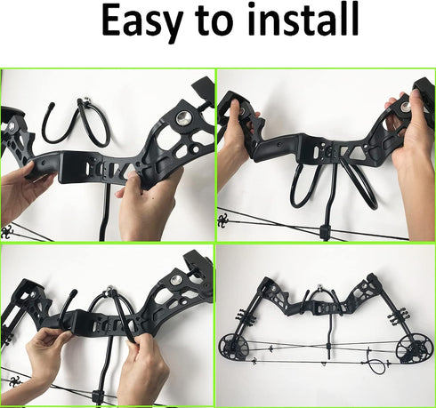 Pmsanzay Bow Wall Storage Display Rack, Hanger Hooks Wall Mount with Rubber Protection, Holds Up to 20 Lbs