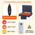 HUMARIEY Heated Stadium Seats with Backrest for Bleachers, Portable Heated Bleacher Seat with Shoulder Strap