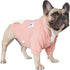 iChoue French Bulldog Clothes Hoodies for Dogs, Pug English Boston Terrier Bully Pitbull Corgi Sweatshirt, Peach/Large