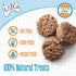 The Lazy Dog Cookie Co. Soft Dog Treats, Mutt Mallows My Little Pumpkin, Wheat-Free, 5 oz (Pack of 3)