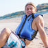Inflatable Snorkel Vest for Adults, Portable Swim Jacket & Buoyancy Vest for Snorkeling, Swimming, Kayaking