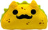 Mister Taco Cat Dog Toy Funny Cute Mexican Food Stuffed Chew Toy with Puzzle Treat Compartments and Reattachable Covers
