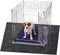 Dog Crate Mat, 30x47 Inch Non-Slip Waterproof Dog Playpen Mat, Washable Kennel