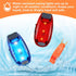 Tellegloww 16 8 3 8 Pcs Navigation Lights for Kayak Boat Include Red Green LED Battery Safety Night Lights with Type