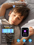 Kids Smart Watch for Girls, IP68 Waterproof Fitness Tracker with 1.5 Inch DIY Face, Heart Rate Monitor, 19 Sport Modes